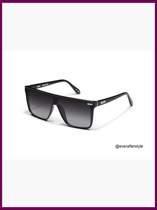 Oversized Shield Sunglasses with UV Protection, Non-Polarized